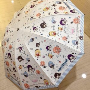 全版幅印刷折疊傘(點兔-白色款)