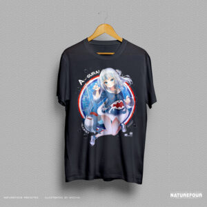 HOLOLIVE全彩纖維T-Shirt (GURA)