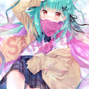 等身大150x100cm毛毯 (制服露西婭)