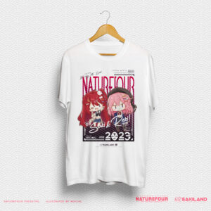 風林2023全彩纖維T-Shirt (白色2款)