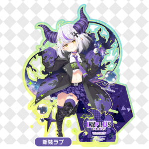 25cm雙層縷空幻彩壓克力大立牌(新裝拉普)