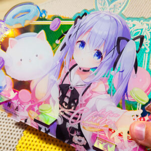 大型幻彩手機平板支架/立牌(地雷系智乃)