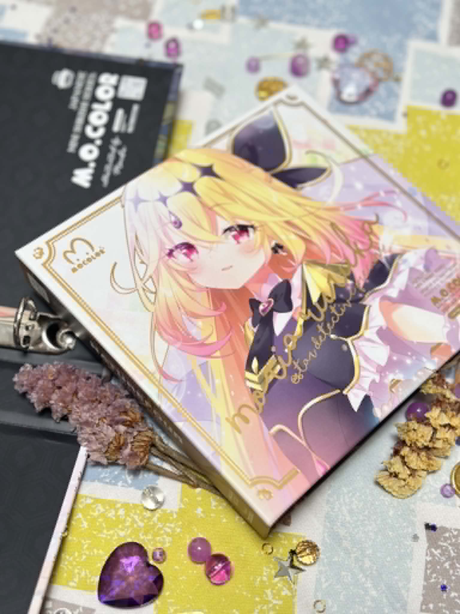 日本迷你色紙燙金收納冊(全4種)(附指定特典卡&內頁) - Image 3