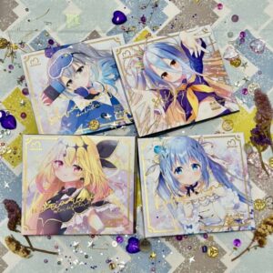 日本迷你色紙燙金收納冊(全4種)(附指定特典卡&內頁)