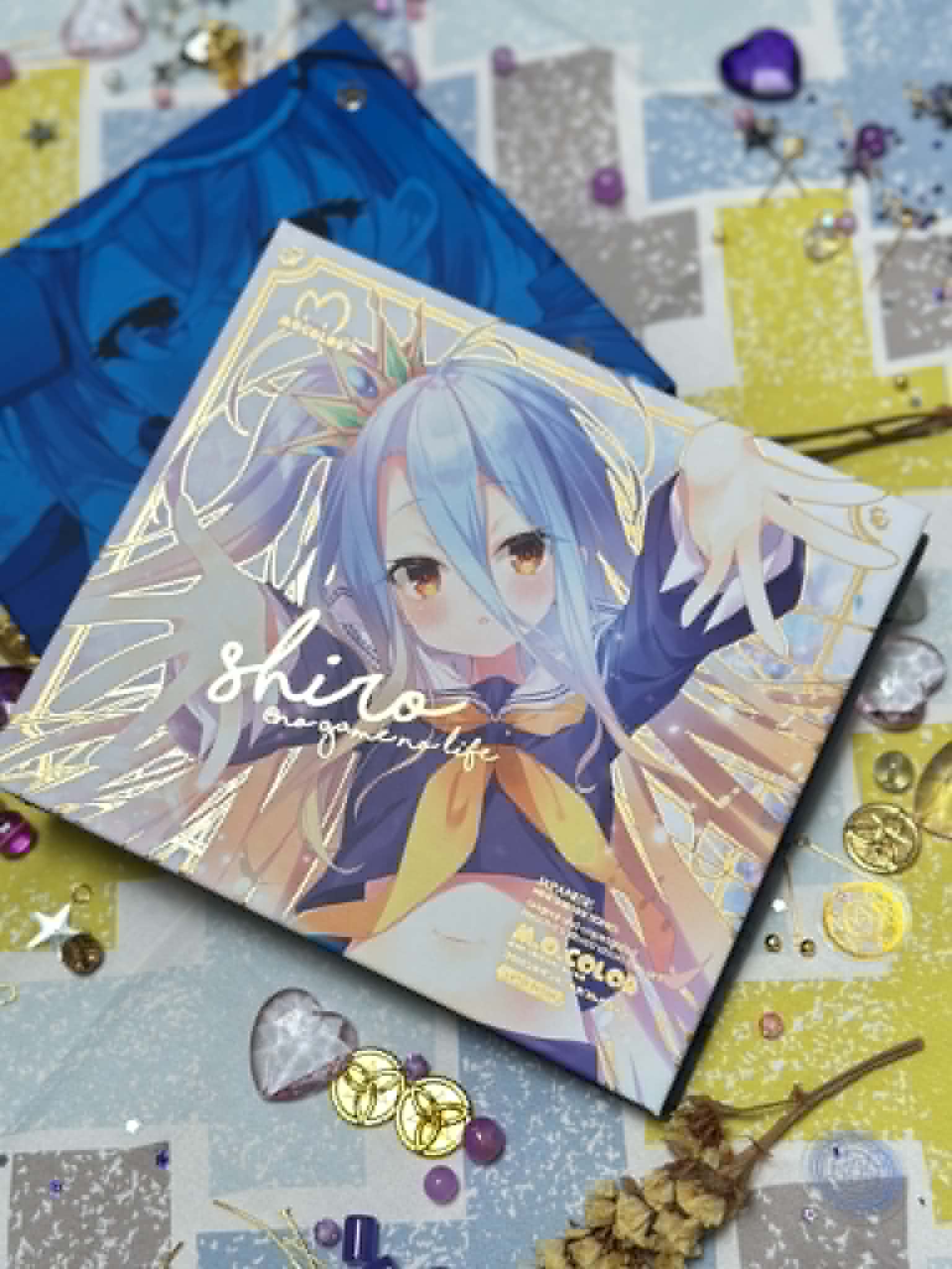 日本迷你色紙燙金收納冊(全4種)(附指定特典卡&內頁) - Image 2